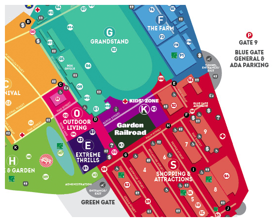 La County Fair Map L.a. County Fair 2017 – Fairplex Garden Railroad